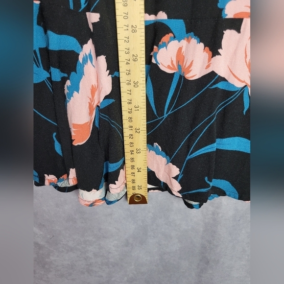 MAEVE by ANTHROPOLOGIE Ragondq Floral dress  Tunic in Black size 4 - Picture 12 of 14